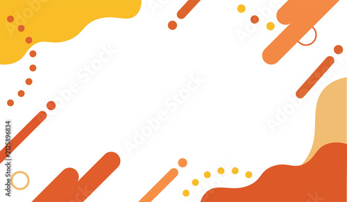 Autumn sale and campaign banner background, Transparent Background