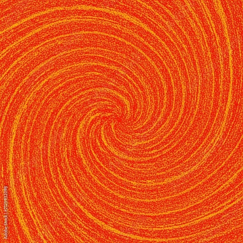Crimson Vortex: A Textured Dive into Fiery Depths
