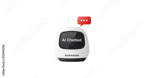 AI Chatbot Robot Technology Concept.