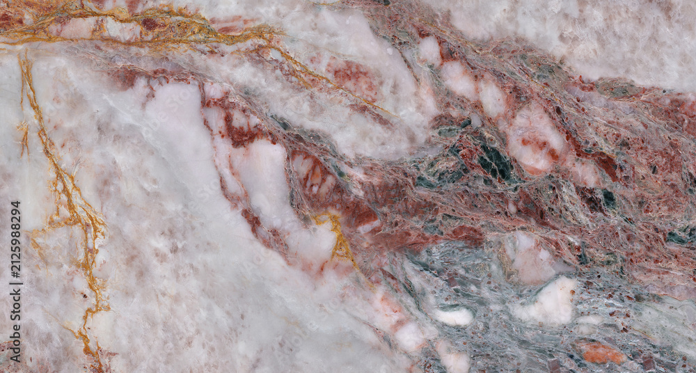 Naklejka premium Elegant Natural Stone Background with Beautiful Veins for Luxury Home Interior Floor and Wall Tiles
