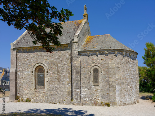 Chapel des marins at Saint-Vaast-la-Hougue, a commune in the peninsula of Cotentin in the Manche department in Lower Normandy in north-western France