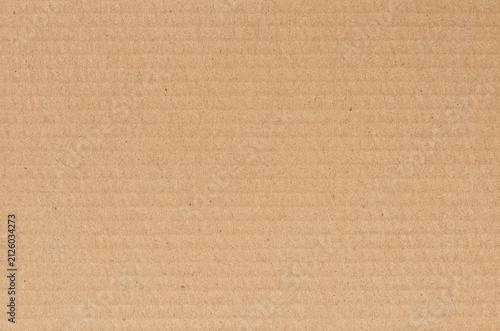 Cardboard sheet texture background, pattern of brown kraft paper with vintage style.