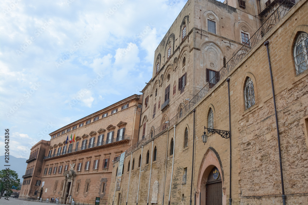 Obraz premium Palerme, Palais des Normands - Sicile - Italie