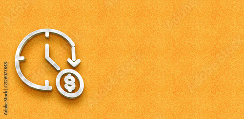  Time Tracking and Cost Efficiency Icon