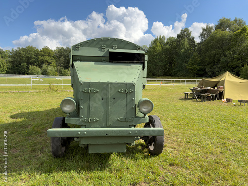 Garford–Putilov armoured cars were armoured fighting vehicles produced in Russia during the First World War era