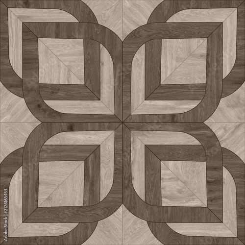 Modern Geometric Seamless Tile Pattern collection with Wood, Marble, and Concrete Textures for Interior Floor and Wall Design. High-resolution seamless geometric tile pattern background 