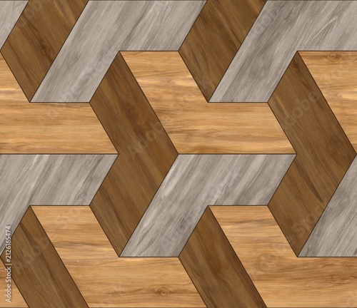 Modern Geometric Seamless Tile Pattern collection with Wood, Marble, and Concrete Textures for Interior Floor and Wall Design. High-resolution seamless geometric tile pattern background 