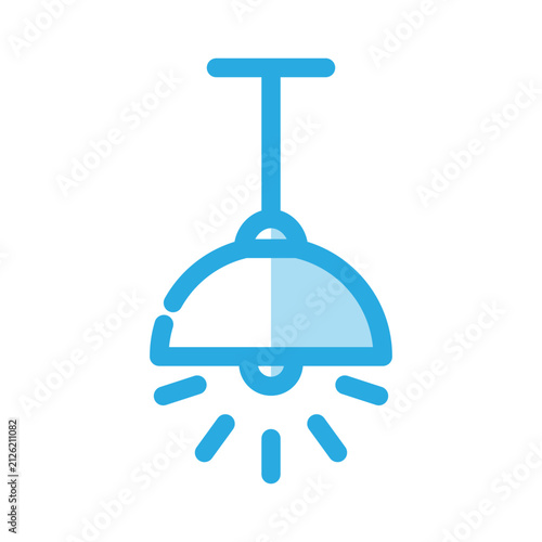 Hanging Lamp Icon design template