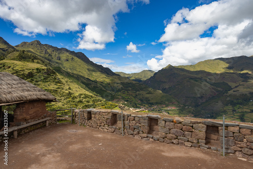 Pisac is a Peruvian town in the Sacred Valley of the Incas. It is situated on the Urubamba River.