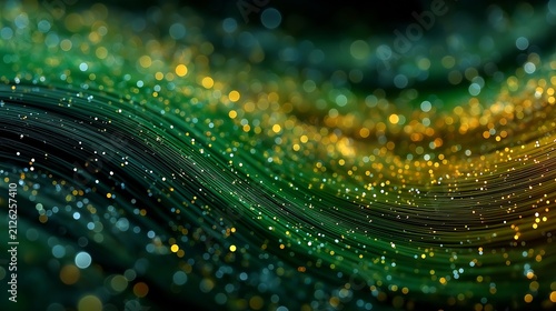 Waves of color and light dance in a mesmerizing display reminiscent of a cosmic dreamscape