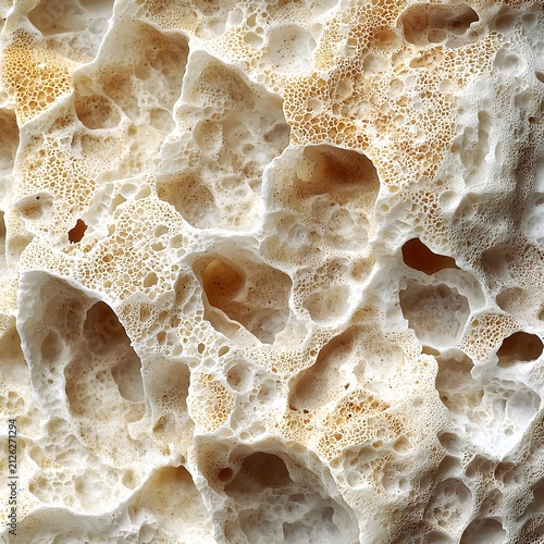 Dried Coral Pale Porous Macro Texture as background