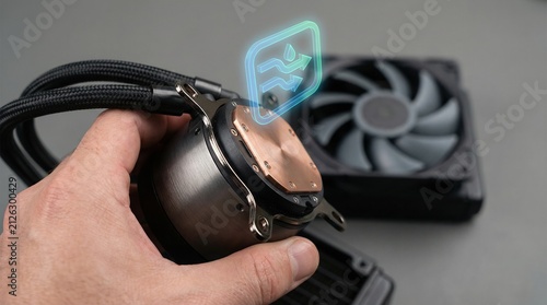 High tech cooling system for data center power distribution facility with advanced liquid cooling for optimal performance and reliability