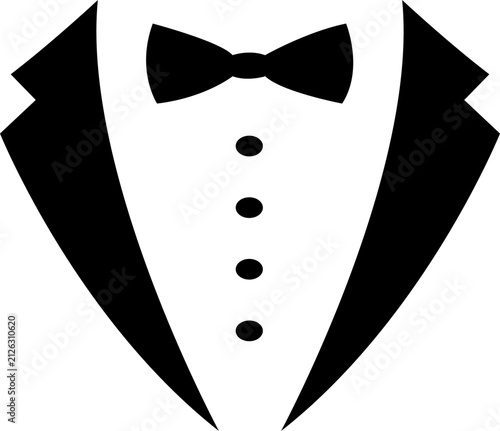 Formal Tuxedo Suit Icon