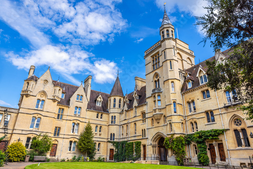 Balliol College inner court. Oxford, England