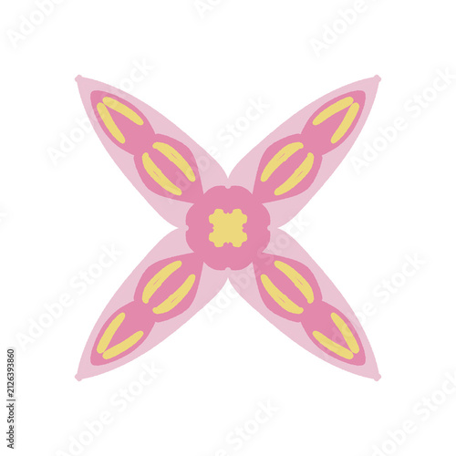 butterfly on a white background