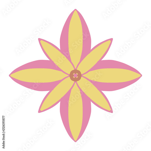 abstract flower vector illustration