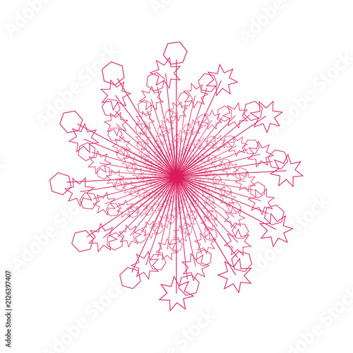 Pink flower background