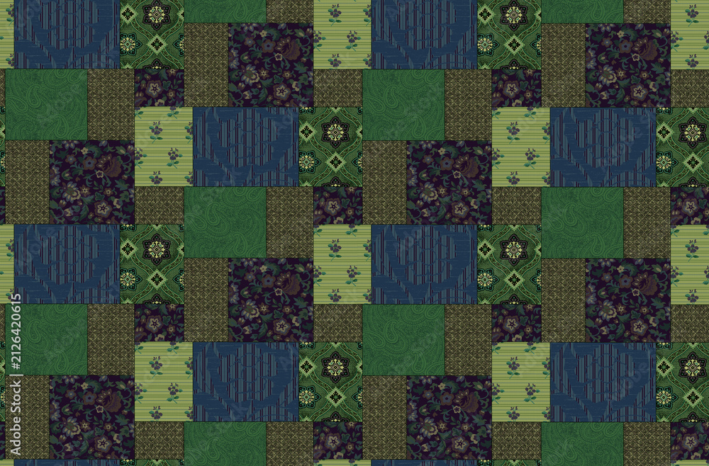 seamless pattern with geometric patterns