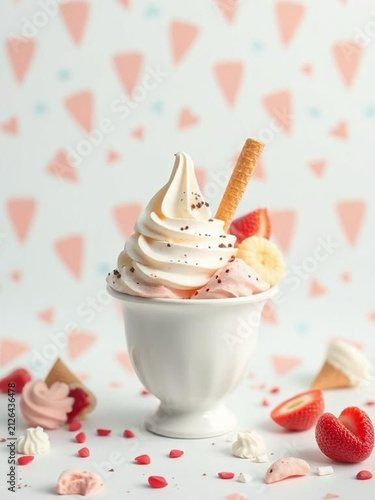 ice cream background 