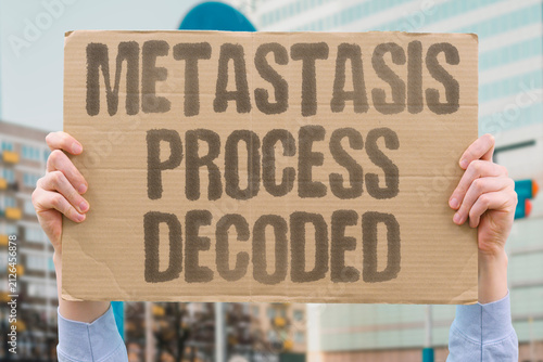 Obraz na plátne "Metastasis Process Decoded" Unravel the steps that allow spread to distant organs