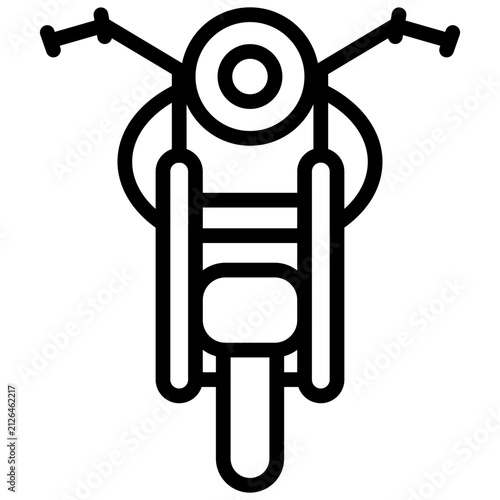 Motorbike For Personal Road Transportation