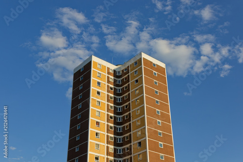 Fotografie A residential tower block in South East London, UK