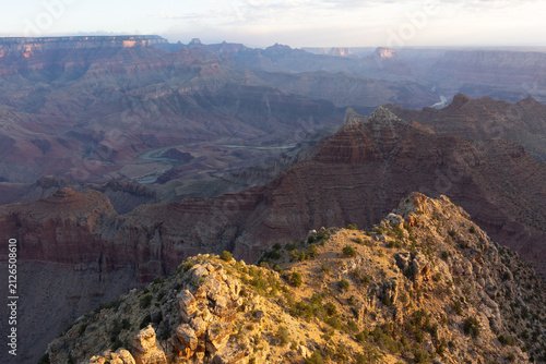 Grand canyon in early morning light
