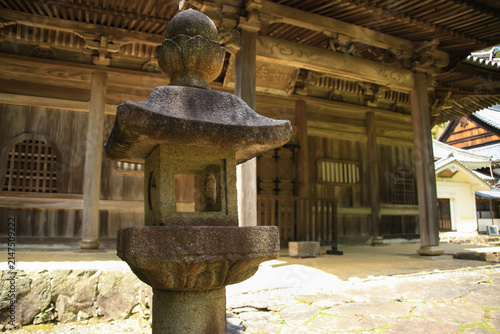 愛媛県大洲市　如法寺の風景