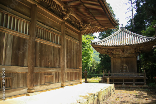 愛媛県大洲市　如法寺の風景