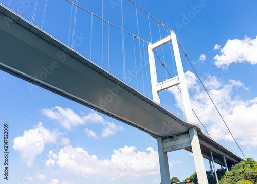 Istanbul Bosphorus Bridge. 15 July Martyrs Bridge. Istanbul, Turkey.