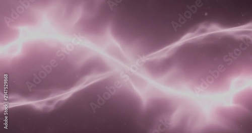 Abstract ethereal purple smoke wisps on dark background.