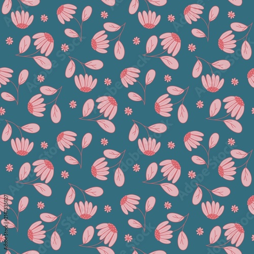 seamless pattern with flower
