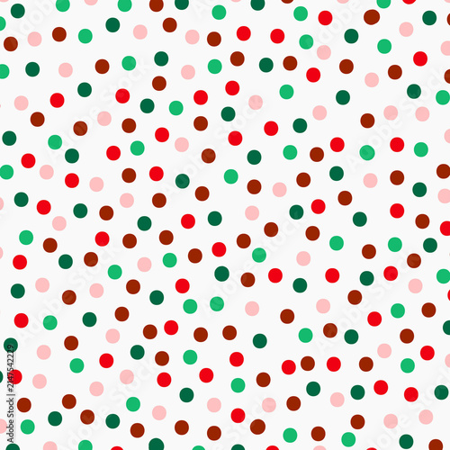 seamless polka dots pattern