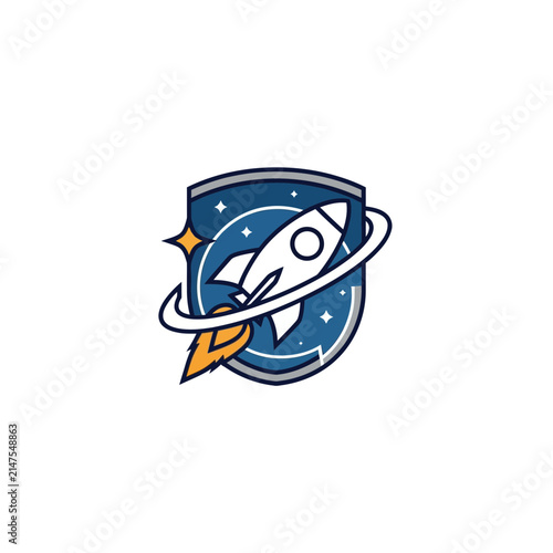 Rocket Ship Emblem