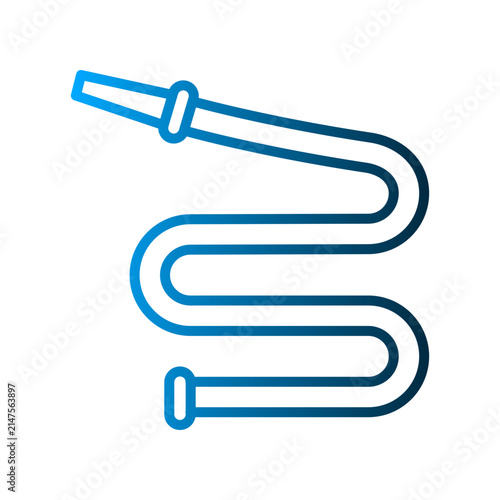 Hydrant water hose icon design template
