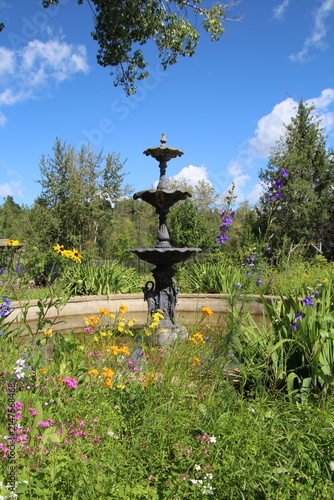 Fountain In The Garden