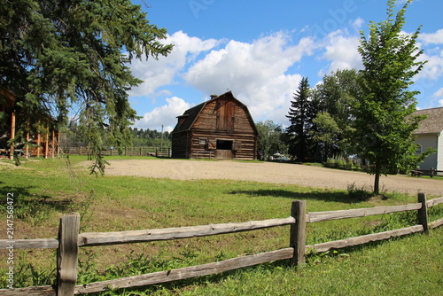 old barn in the countryside