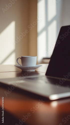 Create a commercially useful Adobe Stock image about Extensible desk lamp arm...