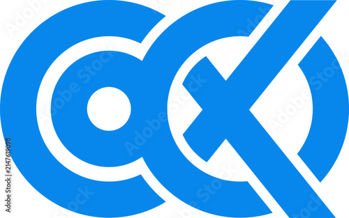 Vector is monogram of  alpha and 8. Uniquely crafted, monogrammed.