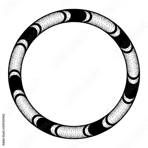 circular or round frame