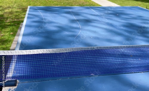 Outdoor ping pong table net