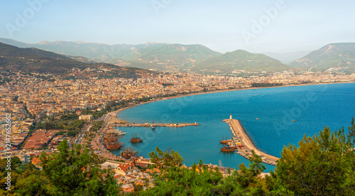 Quadro su tela beautiful views of sunny Alanya Turkey for background
