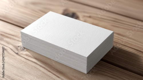 Business Card Mockup Template for Professional Corporate Branding, Modern Stationery Presentation, Marketing Design, Company Identity, Contact Information, and Business Promotion