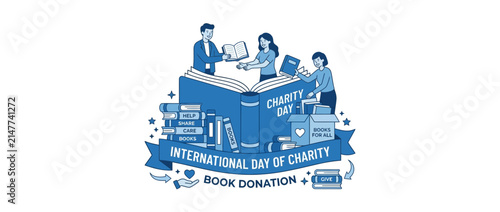 Book Donation for International Charity Day