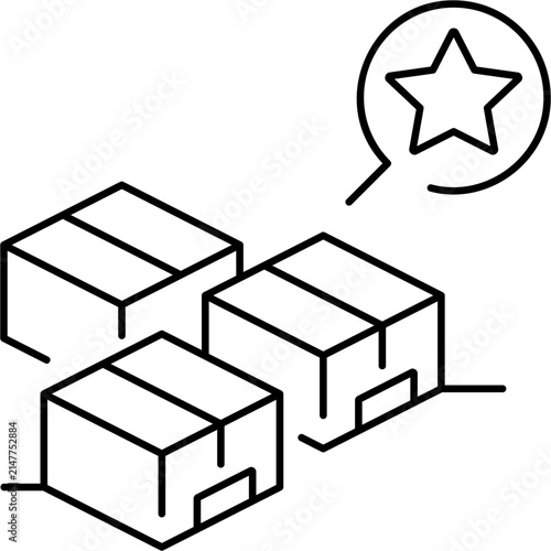Line Merchandising Icon