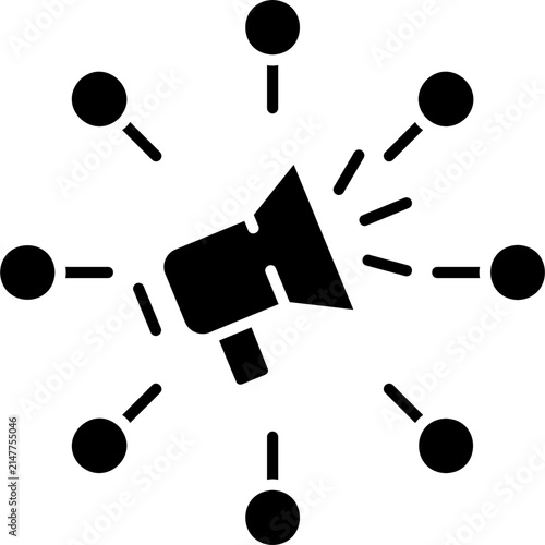 Solid Fill Omnichannel Icon