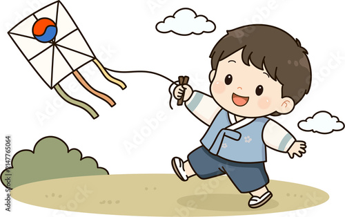 Naklejka 추석3