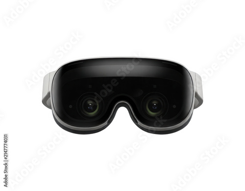 Futuristic Smart Glasses Transparent Background
