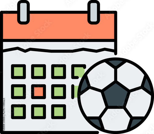 World cup final match schedule icon