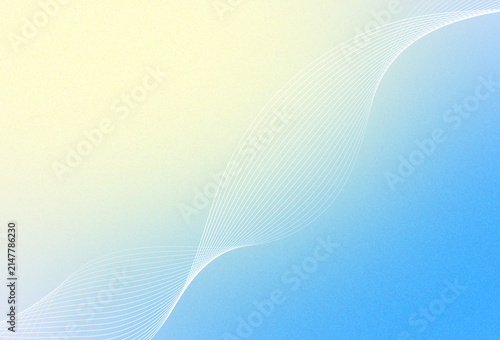 Abstract Blue Background Featuring Elegant Flowing Wavy Lines With Soft Gradient Texture For Modern Digital Design Projects